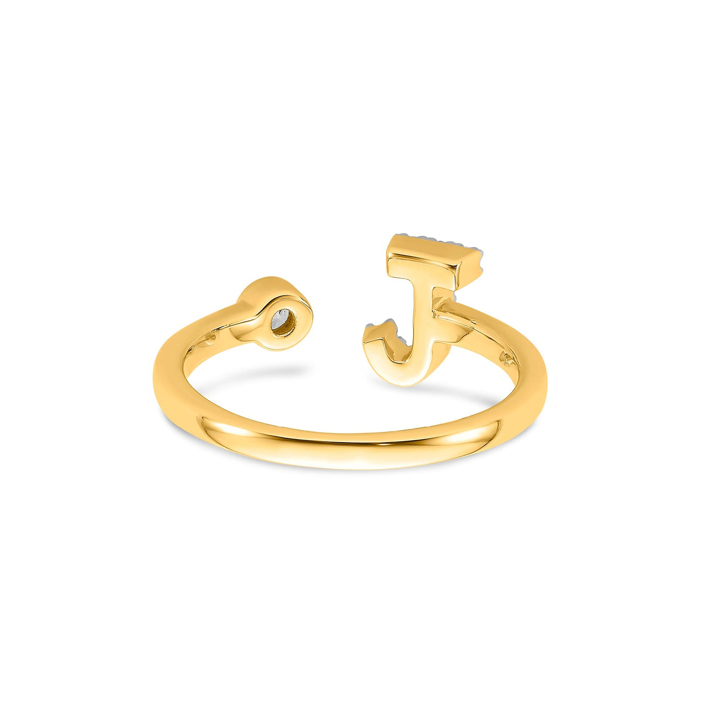 0.15ct Lab Grown Diamond Ring in 9K Yellow Gold